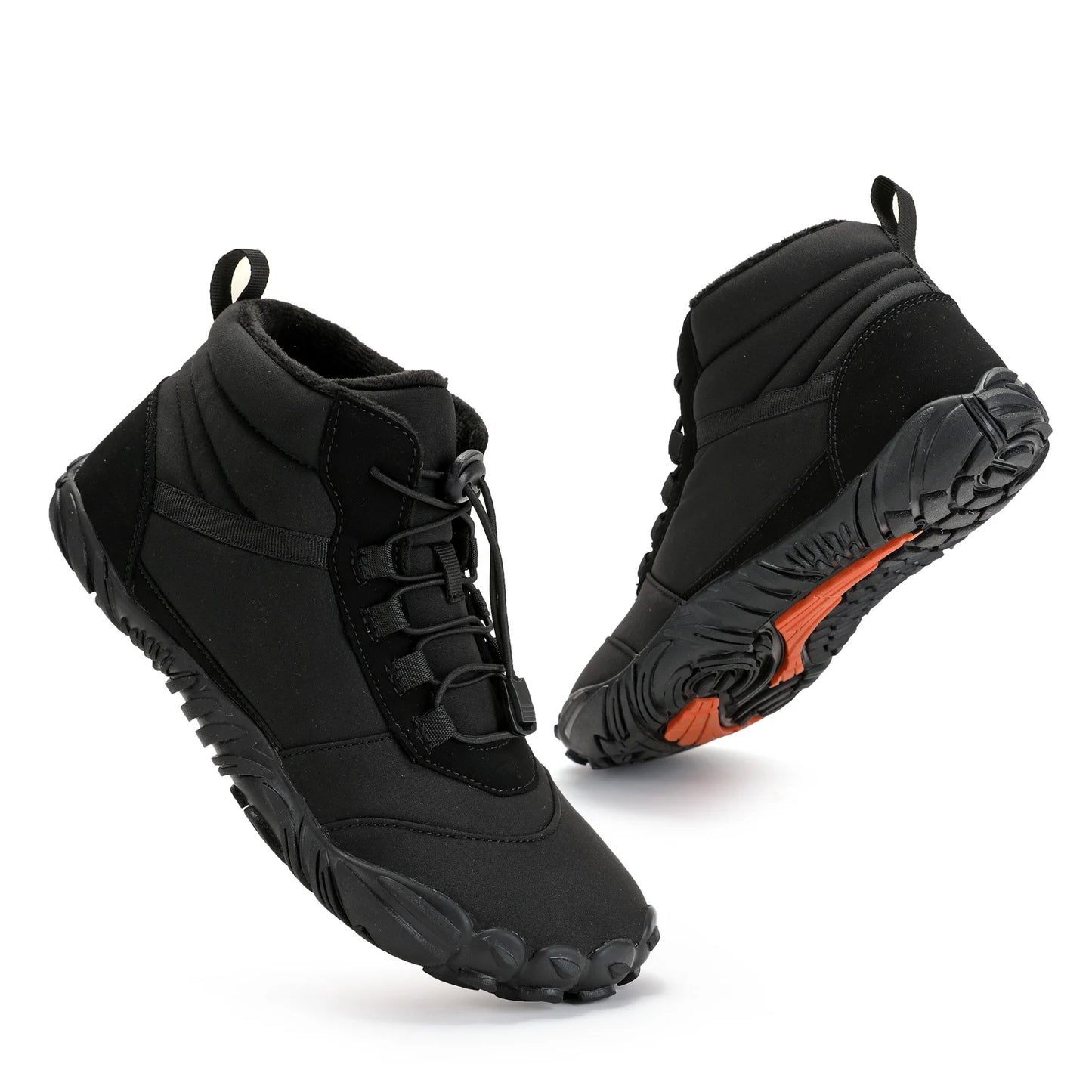 Men's Anti-slip Hiking Shoes High Top Warm Snow Boots Male Outdoor Cotton Shoes for Trekking Plus Size 36-47